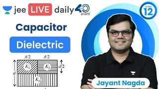 Capacitor L6  Dielectric  jee2024 jee2025 jeephysics jayantnagda [upl. by Leyameg]