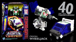 Transformers ™ Legacy United Voyager Class  Origin Wheeljack 2024 Hasbro ® Pulse  Unboxing [upl. by Ysor]