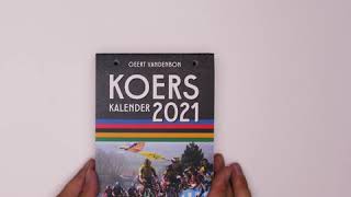 Koers Kalender 2021  De onmisbare wielerscheurkalender voor 2021 [upl. by Naerda]