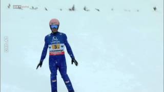 Manuel Fettner Skiflug WM Kulm 2016 1805m ORF [upl. by Obara]