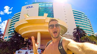 I Stayed The Most LEGENDARY Cancun Hotel  LIVE AQUA [upl. by Zipah]