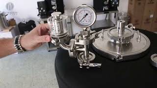 1 BBL Uni Tank SS Brewtech Overview  Newera Brewing [upl. by Sender]