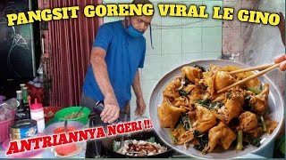 PANGSIT GORENG VIRAL LE GINO ENAK GAK YA [upl. by Finbur]