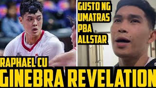 GINEBRA REVELATION SI RALPH CU  NARDS PINTO GUSTO NG UMATRAS SA PBA ALLSTAR [upl. by Nerta]