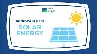 Renewable Energy 101 How Does Solar Energy Work [upl. by Adriaens]