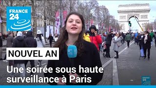 Nouvel An  une soirée sous haute surveillance à Paris • FRANCE 24 [upl. by Elden]