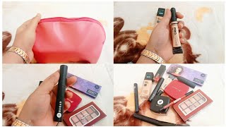 Whats in my Make up bag 💫 Affordable makeup  Everyday Makeup with price SUGARCosmetics makeup [upl. by Echo]