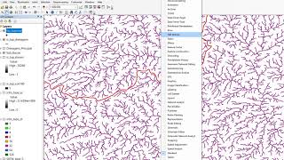 Controles fluviais 4 Arcgis 10 Delimitação de bacia hidrografica drenagem área de captação SRTM [upl. by Pettifer]