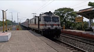 12859 Gitanjali Express Thrashes Chengail at high Speed [upl. by Refeinnej474]