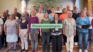 Pensionsången Sjungom pensionens lyckliga dar [upl. by Etiuqram]