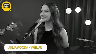 WPADKA NA ŻYWO😲 JULIA ROCKA  WELUR  Dzień Dobry TVN [upl. by Svirad820]