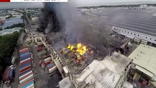 PEZA clears HTI on factory fire in Cavite [upl. by Nirahs]