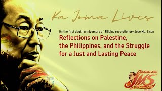 LIVE Reflections on Palestine the Philippines and the Struggle for a Just and Lasting Peace [upl. by Zacharia339]