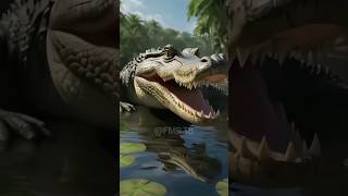 Estuarine Crocodile  Found in large bodies of water and rivers [upl. by Reginnej]