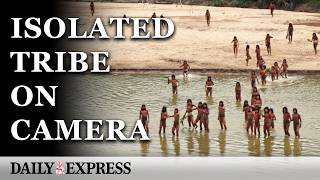 Why these images of worlds largest uncontacted tribe are concerning [upl. by Genevra]