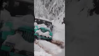 Snow fall in k2 skardu snow snowslide funny baby cute winter cutebaby toddler fypシ゚viral [upl. by O'Gowan]