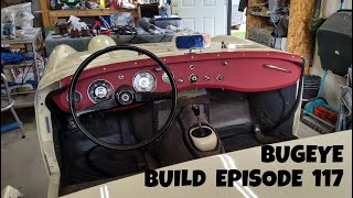 How I installed the dashboard and more in our 1959 Austin Healey Sprite Bugeye build episode 117 [upl. by Nadabb]