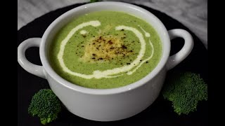 Healthy Broccoli Soup  Tasty amp quick recipe [upl. by Ellehc56]