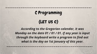 Acc to the Gregorian calendar it was Monday on the date 01  01  01  let us c  coding machine [upl. by Martyn770]