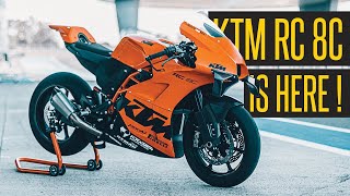 2022 KTM RC 8C  First Impression 42000 Ultimate Track Bike [upl. by Danczyk]