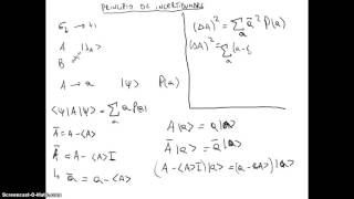 36 Introducción a la Mecánica Cuántica  Observables y desviación estándar [upl. by Flavius]