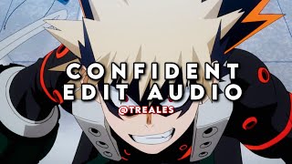 Confident  Edit Audio [upl. by Josy]