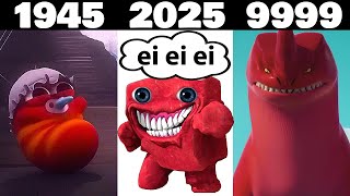 oi oi oi red larva vs e e ei im on vacation Evolution [upl. by Atiniv]