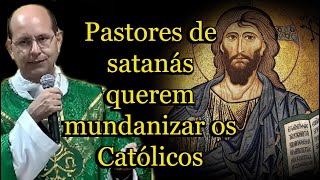 Pastores de satanás querem mundanizar os Católicos  Padre Paulo Ricardo padrepauloricardohoje fé [upl. by Guntar]