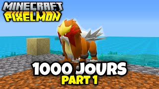 Survivre 1000 Jours sur Pixelmon avec Gfloz Part 1 [upl. by Cinnamon]