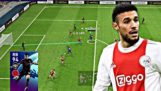 N MAZRAOUI POTW Review Trining Max Rating 94 Statistik  PES 2021 [upl. by Niatsirt]