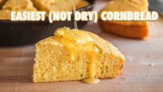 Ultra Easy 30 Minute Cornbread [upl. by Irrehs]