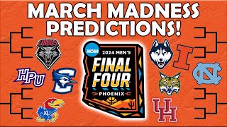 Filling Out Joe Lunardi’s BRACKETOLOGY FULL MARCH MADNESS PREDICTIONS Feb 27th [upl. by Gwendolyn]