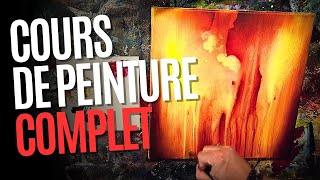 🎨 COURS DE PEINTURE FACILE à lacrylique Cours de peinture complet et gratuit [upl. by Loydie740]