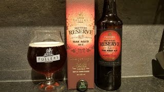 Fullers Brewers Reserve No 5 Limited Edition Matured For 500 Days In Fine Old Oak Whisky Casks [upl. by Christoper952]