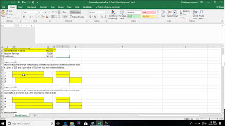 Accounting  Stock Entry Exercise  Severson [upl. by Kovacs]