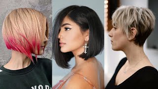 45 IDÉES DE COIFFURES TENDANCE  COUPE DE CHEVEUX POUR FEMMES 2021 15 [upl. by Hembree]