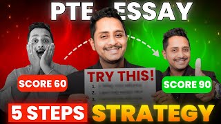 Master the PTE ESSAY The Ultimate 5Step Strategy  Skills PTE [upl. by Ahsinelg899]