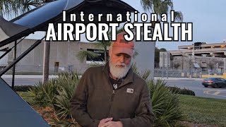 Airport Stealth Overnight  Stealth Car Camping [upl. by Robinette]