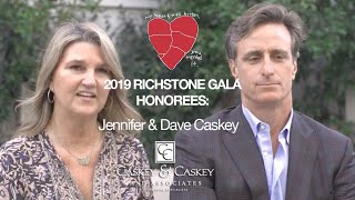 2019 Richstone Gala Honoree Jennifer and Dave Caskey [upl. by Hagerman771]