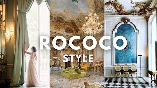 Rococo Style  Orgin Of Maximalist Style [upl. by Yasdnyl]