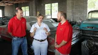 Old Cars Some Never Driven Under The Hood Interviews Yvette Vanderbrink About Lambrecht Auction [upl. by Jollanta]