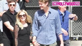 Emma Roberts amp New Boyfriend Cody John Step Out For The First Time Together At Jimmy Kimmel Live [upl. by Cyrie273]