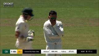 Virat Kohlis hilarious reaction to rare wicket  India’s Tour of Australia 201819 [upl. by Mell]