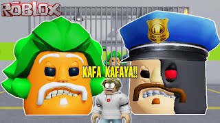 DEV KAFALAR HAPİSHANESİNDEN KAÇ  ROBLOX BIG HEAD BARRYS PRISON RUN [upl. by Alegnatal]