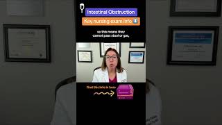 Intestinal Obstruction Medical Surgical SHORT  LevelUpRN [upl. by Perry]