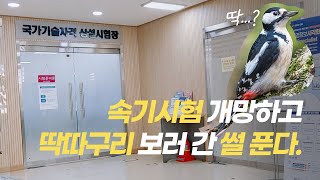 vlog│속기사 시험 개망하고 맥주 깐 썰 푼다│시험아침산행으로 힐링하기│수험생 브이로그 [upl. by Junette]