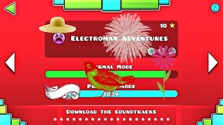 Geometry Dash  Electroman Adventures All Coins [upl. by Radbourne]