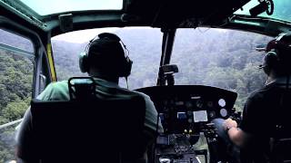 UH1 Huey Helicopter Military Approach and Landing [upl. by Phail354]