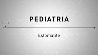 Pediatria  Estomatite Aftas [upl. by Eltsirc]