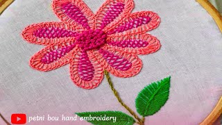 🌺🌺puntillas para servilletas de una sola vuelta bordados de servilletaspetni bou hand embroidery [upl. by Mancino]